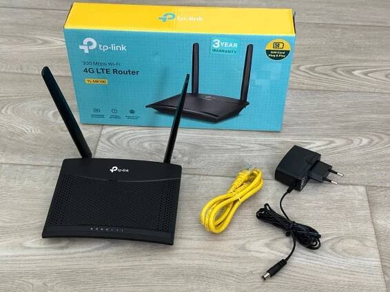 TP-Link MR100 bezdrátový LTE WIFI router sim karta - Komponenty pro PC