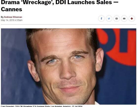 ‘Twilight’ Alum Cam Gigandet To Lead Action-Drama ‘Wreckage’