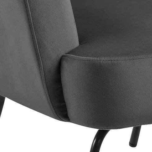 Křeslo MELISSA šedá | Sconto