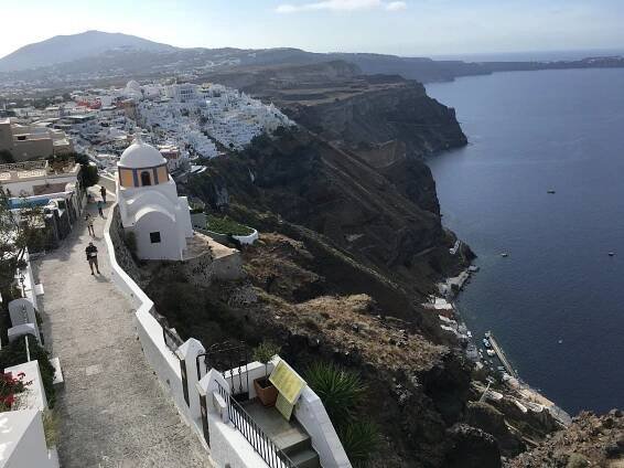 Babakocsival Santorinin - Santorini utazás