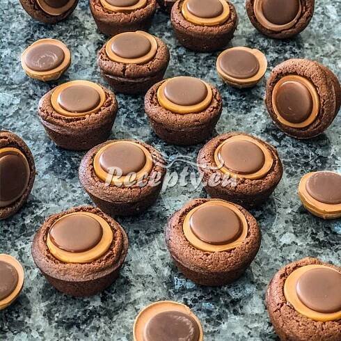 ᐉ Mini brownies muffiny s toffifee - recepty.eu