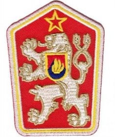 Nášivka ČSSR – státní znak Československé socialistické republiky