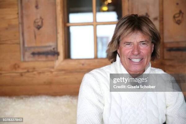 Hansi Hinterseer during the Neujahrs- Karpfenessen at hotel Kitzhof on January 6, 2019 in Kitzbuehel, Austria.