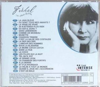 CD - Fréhel: La Java Bleue (nové ve folii) - Hudba
