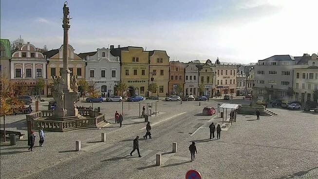 Pohled z jedné kamery v Havlíčkově Brodě.
