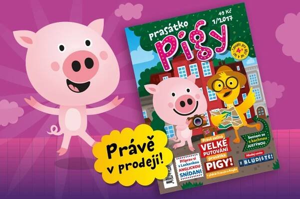 Nové číslo časopisu Prasátko Pigy!