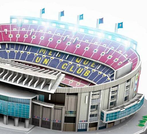 3D puzzle ADC Blackfire Nanostad LED: SPAIN - Camp Nou (FC Barcelona)