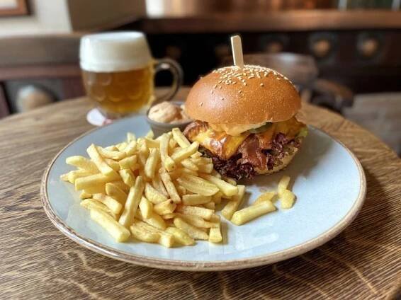Jalapeno burger