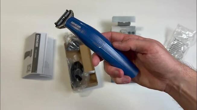 Sencor SHP 0450BK - unboxing zastrihávača brady a fúzov