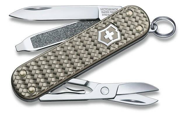 VICTORINOX Classic SD Precious Alox, Infinite Grey 0.6221.4031G - Multifunkční nože | KNIFESTOCK