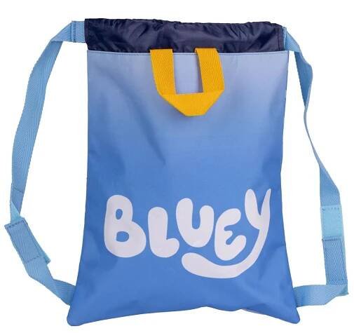 Sáček Bluey Batoh na Papuče Kostým Taška na ramenních popruzích Školní taška na výlet Stav balení originální