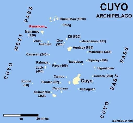 Cuyo Archipelago - Wikipedia