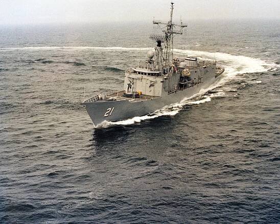 FFG - USS Flatley (FFG-21) : Fregaty s řízenými střelami