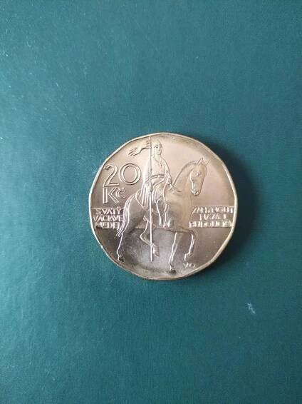 Mince 20Kč nová 2023 Ražební lesk UNC - Numismatika