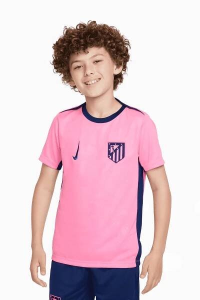 Dětský předzápasový dres Nike Atlético Madrid 24/25 růžový