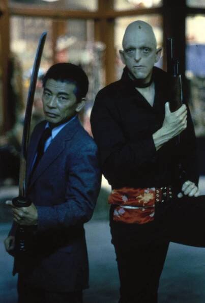 Ozbrojená odpověď - Z natáčení - Mako, Michael Berryman