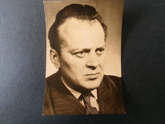 Foto Rosegnal  pohlednice Československo herec Karel Höger  - Pohlednice