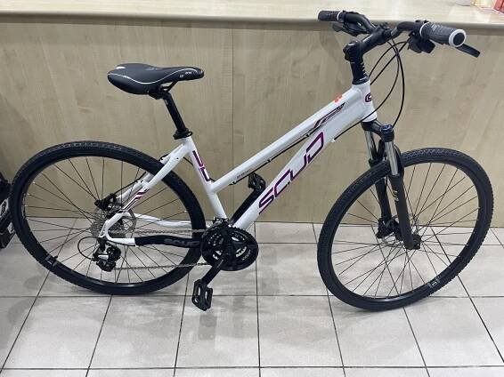 Kolo Scud krosové bílá/fialová "V" brzdy 12690Kč, Scud | cyklonovyjicin.cz