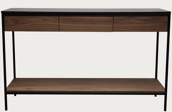 Erin Console Table - Black