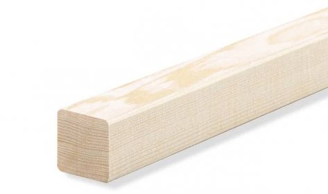Square skirting board skirting spruce ROH 20x20x2300mm [SPARPAKET]