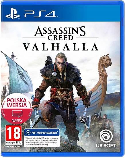 Assassin's Creed Valhalla PS4 PL PS5 Nová Assasins