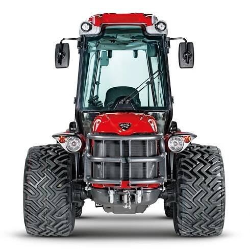 Compact reversible tractor