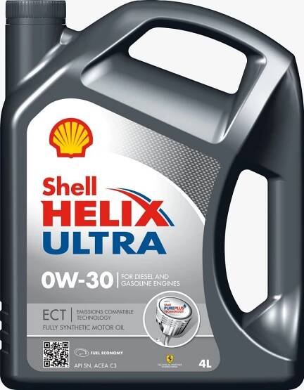 SHELL HELIX Ultra ECT C2/C3 0W-30 - 4 l