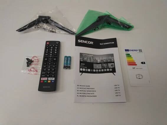 Televize SENCOR SLE 32S802TCSB - Televize SENCOR SLE 32S802TCSB