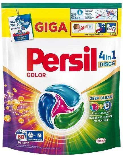 Persil Prací kapsle Discs 4v1 Color 68 PD
