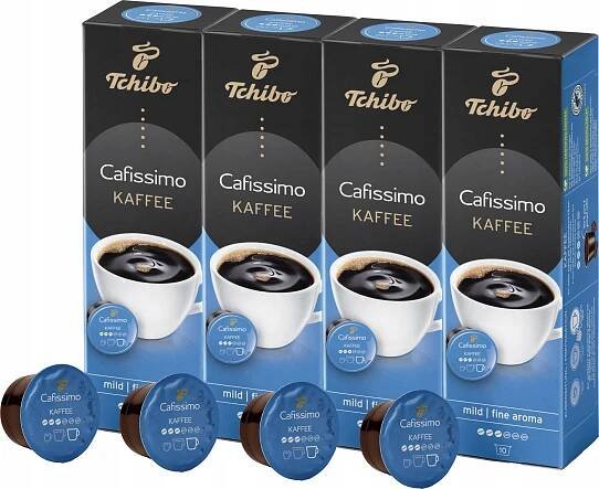 TCHIBO CAFISSIMO COFFEE JEMNÉ AROMA 40 KAPSLÍ