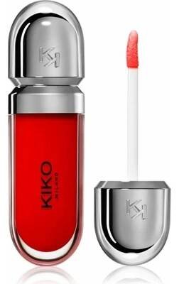 KIKO Milano 3D Hydra hydratační lesk na rty odstín 13 Fire Red 6.5 ml