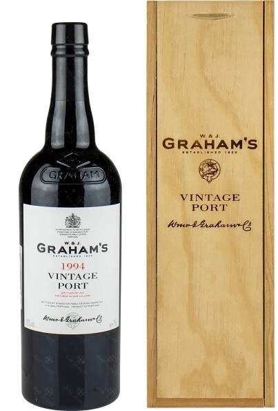 Graham's Vintage Port 1994 víno 750ml v dřevěné krabičce
