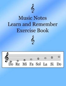 Music Notes Learn and Remember: A Treble Clef Exercise Book: How to ...