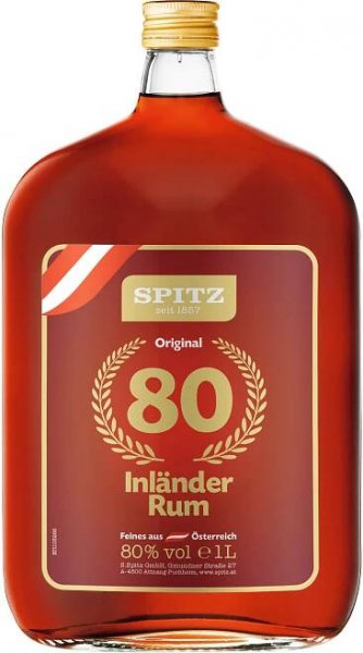 Spitz Inländer Rum 80% 1l