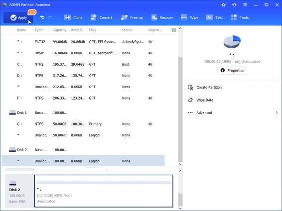 Initialize Disk
