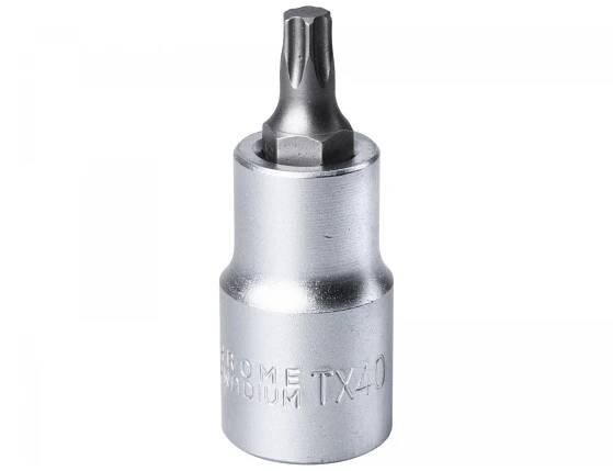 Hlavice zástrčná 1/2" hrot TORX, T40, L 55mm FORTUM