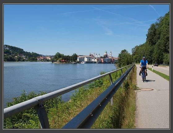 Dunajská cyklostezka, Passau