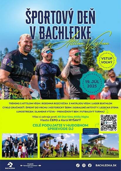Športový deň v Bachledke: Pohyb, adrenalín a zábava s Attilom Véghom - OOCR Tatry-Spiš-Pieniny