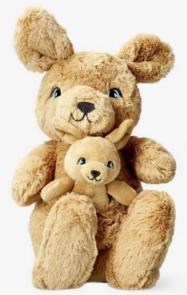 Kangaroo Plush Toy Set – Adorable Soft Toys for Kids
