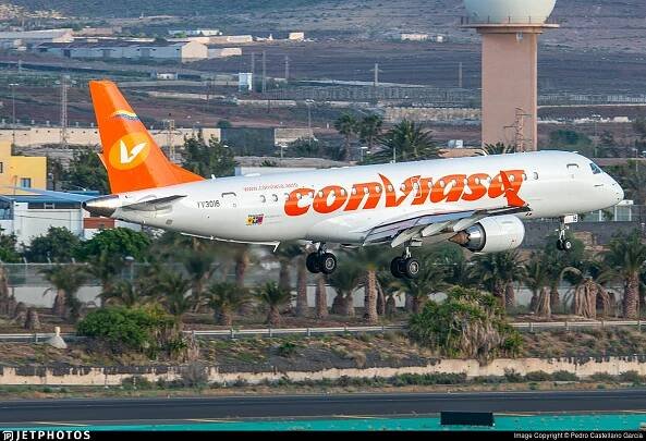 Photo of YV3016 - Embraer Lineage 1000 - Conviasa