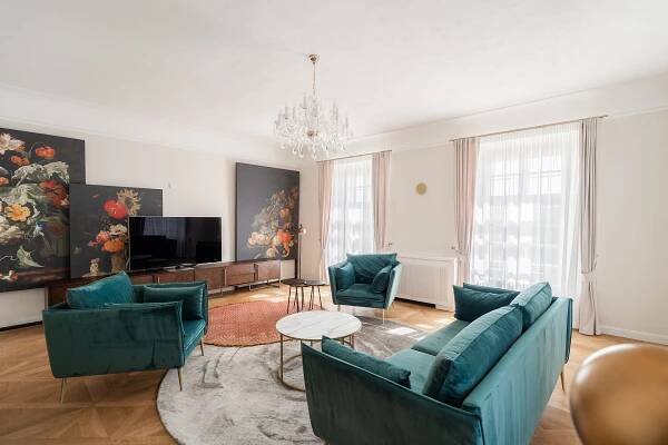 Na Kampě, Malá Strana - Praha 1 | Pronájem, Byt, 2+1, 103 m²