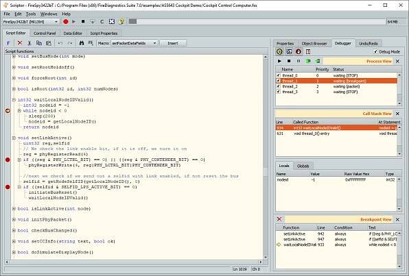 Scriptor Integrated Debugger