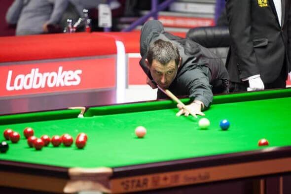 Snooker, Ronnie O'Sullivan ve finále 2018 Ladbrokes World Grand Prix - Zdroj ČTK, AP, Si nuoke