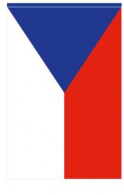 Vlajka České republiky – zástava s tunýlkem