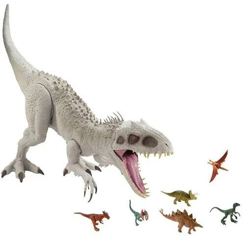 Mattel Jurský svět Indominus Rex Super Colossal 95cm, GPH95 | Legenio - Specialista na stavebnice LEGO® a geniální zábavu