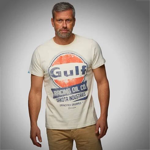 GULF tričko Oil Racing - pánské