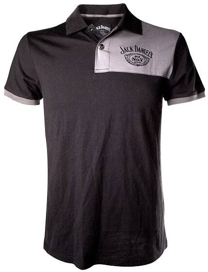 Tričko Jack Daniel's - Grey Patch with logo | Tipy na originální dárky | Posters.cz