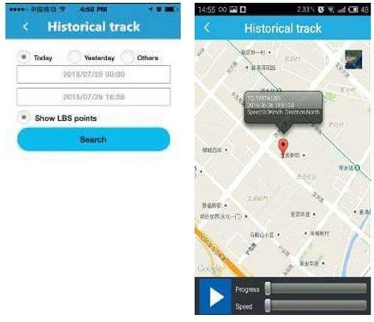 Pendant GPS Tracker for Elderly - Mobile Apps 2