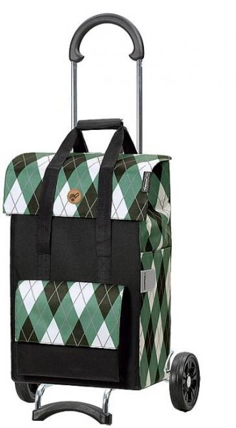Nákupní taška na kolečkách Andersen Scala Shopper Ine zelená