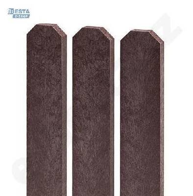 Plotovka PVC tříhranná hlava - 78x21x1200 mm - černá
